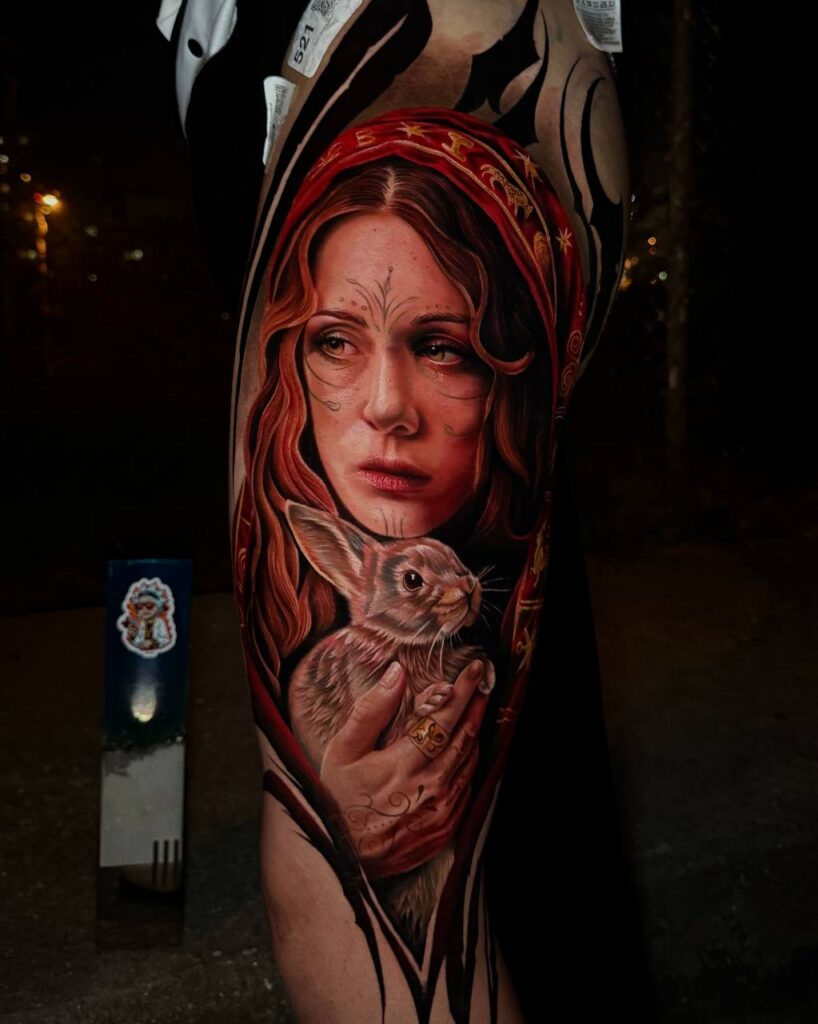 Color Realism Tattoo dövme örneği